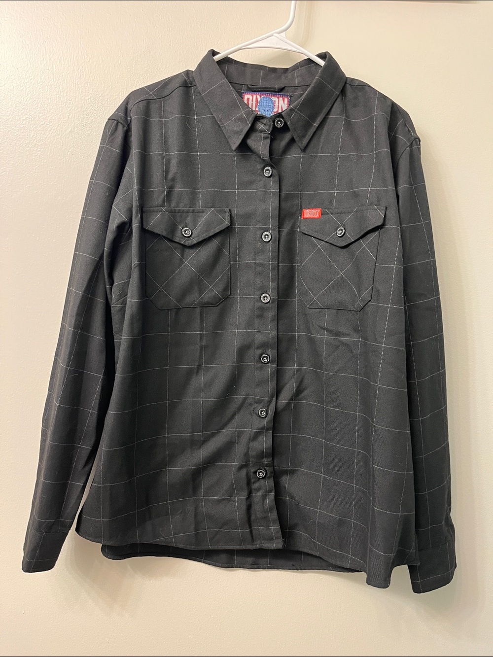 DIXXON Black Button-Down Shirt